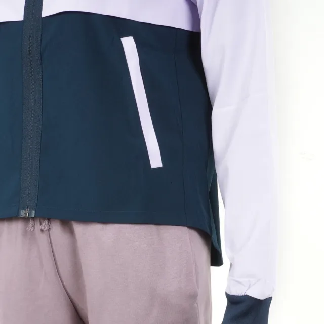 【asics 亞瑟士】Asics Match Jacket 女 平織外套 海外版 運動 網球 服飾 輕盈 紫(2042A211-502)
