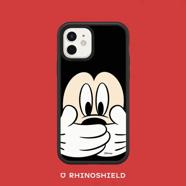 【RHINOSHIELD 犀牛盾】iPhone 12 mini/12 Pro/Max Mod NX邊框背蓋手機殼/米奇系列-米奇摀嘴(迪士尼)