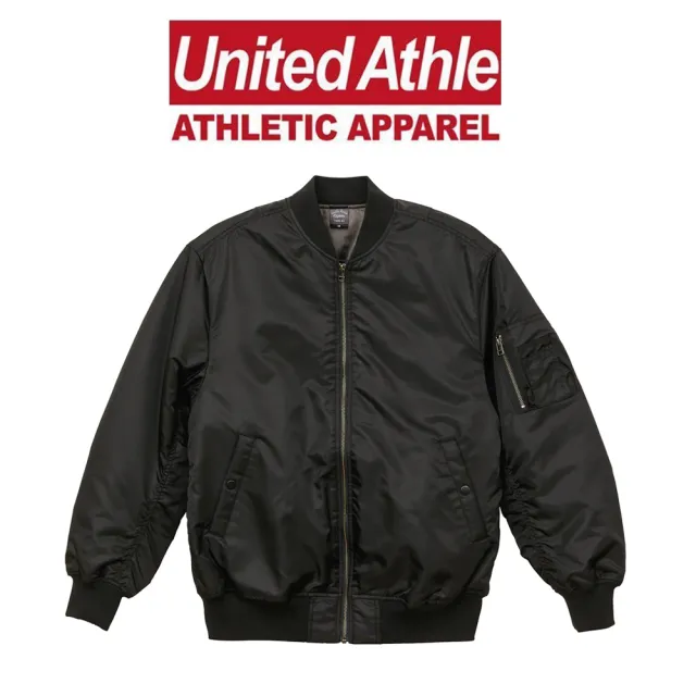 【United Athle】抗寒流加厚鋪棉MA-1飛行夾克 軍裝外套 情侶款(UA機能防風防撥水)