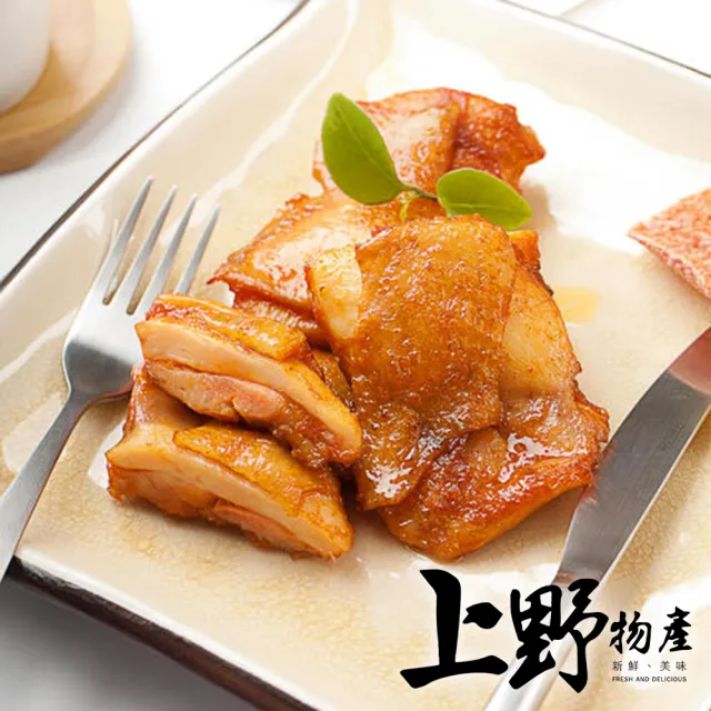 【上野物產】香甜吮指蜜汁雞腿排20片(100g±10%/片 雞排  去骨雞腿排)