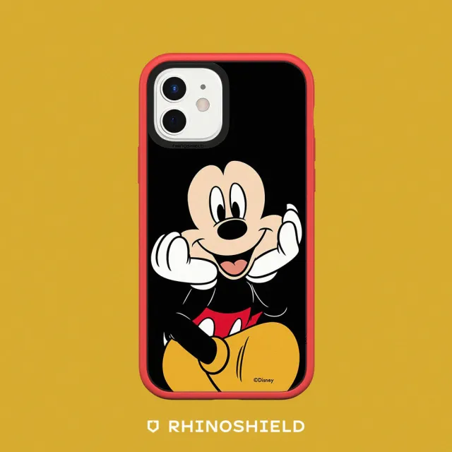【RHINOSHIELD 犀牛盾】iPhone 12 mini/12 Pro/Max Mod NX邊框背蓋手機殼/米奇系列-米奇看著你(迪士尼)