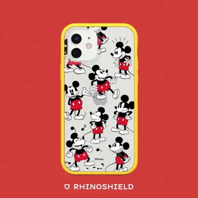 【RHINOSHIELD 犀牛盾】iPhone 11/11 Pro/Max Mod NX邊框背蓋手機殼/米奇系列-米奇的常態(迪士尼)