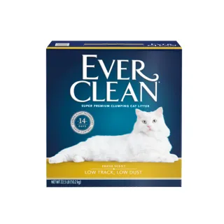 【EverClean 藍鑽】粗顆粒清香結塊貓砂22.5lb/10.2kg(美規)