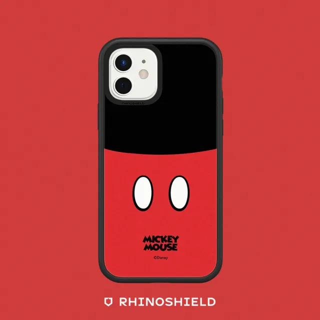 【RHINOSHIELD 犀牛盾】iPhone X/Xs/XR/Xs Max系列 Mod NX邊框背蓋手機殼/米奇系列-米奇衣服(迪士尼)