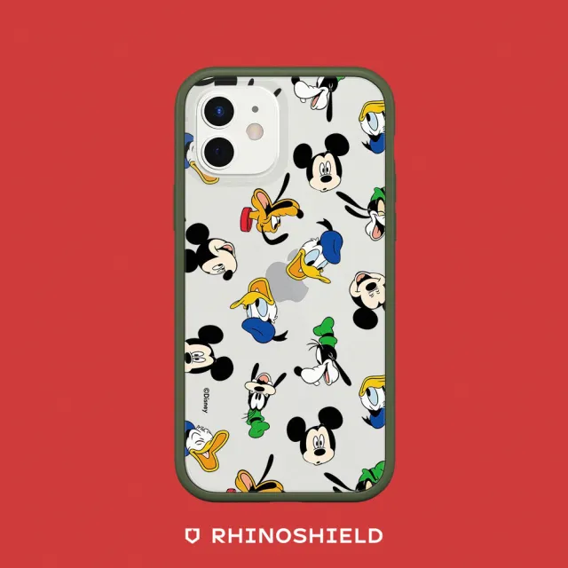 【RHINOSHIELD 犀牛盾】iPhone 12 mini/12 Pro/Max Mod NX邊框背蓋手機殼/米奇系列-米奇與他的朋友(迪士尼)