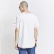 【EDWIN】男裝 理髮廳鑀LOGO短袖T恤(白色)