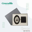 【Crocodile】鱷魚皮件 真皮自動皮帶/皮夾 兩件禮盒組-0105-0020(質感送禮推薦 精緻禮盒)
