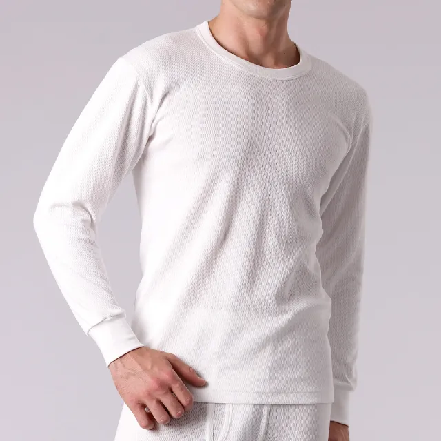 【PLAYBOY】3件組雙層暖棉長袖男內衣(圓領/U領-衛生衣)