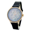 【NATURALLY JOJO】立體花瓣珠貝米蘭套錶組-JO96985-55R(藍色/36mm)