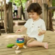 【Plantoys】原木感統玩具-疊疊火箭 多色可選(木質木頭玩具)