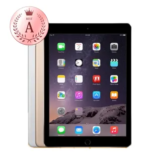 【Apple 蘋果】A級福利品 iPad Air2 9.7吋/LTE/64G(贈送平板保護套+玻璃保護貼+原廠充電器 A1567)