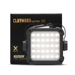 【CLAYMORE】Ultra2 3.0 X LED露營燈 Black 黑(CLC2-2300BK)
