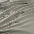 【織眠家族】60支100%天絲刺繡七件式床罩組枝葉蔚蔚(加大)