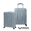 【V-ROOX STUDIO】歡慶618 25吋 個性潮款硬殼鋁框行李箱(潮酷 耐裝 滑順好推)