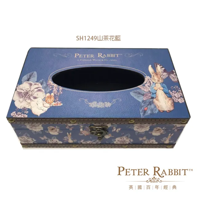 【PETER RABBIT 比得兔】復古風情面紙盒