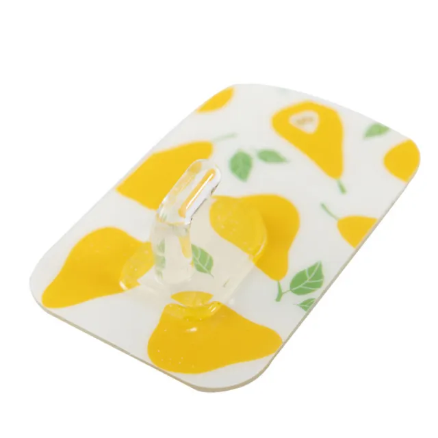 【NITORI 宜得利家居】不留痕掛勾 4入 Juicy Fruit(不留痕掛勾 JuicyFruit)