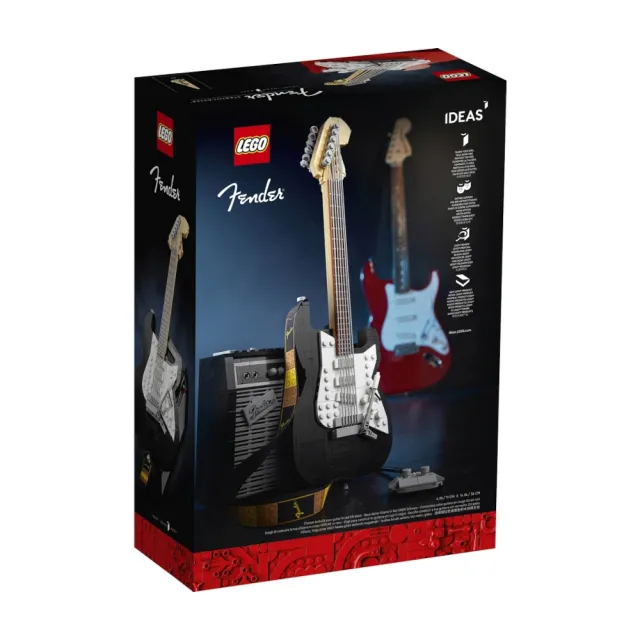 【LEGO 樂高】Ideas 21329 Fender Stratocaster(電吉他 模型)