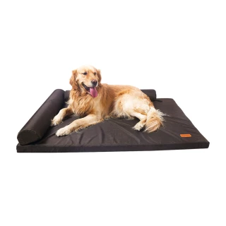 【萌貝貝】超大型寵物專用床墊 可拆洗狗狗沙發床 狗床(120cm 睡墊)