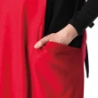 【Gennies 奇妮】純色好感V領背心洋裝(紅黑C2606)