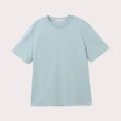【Hang Ten】男裝-厚磅寬鬆環保纖維素面T恤(藍)