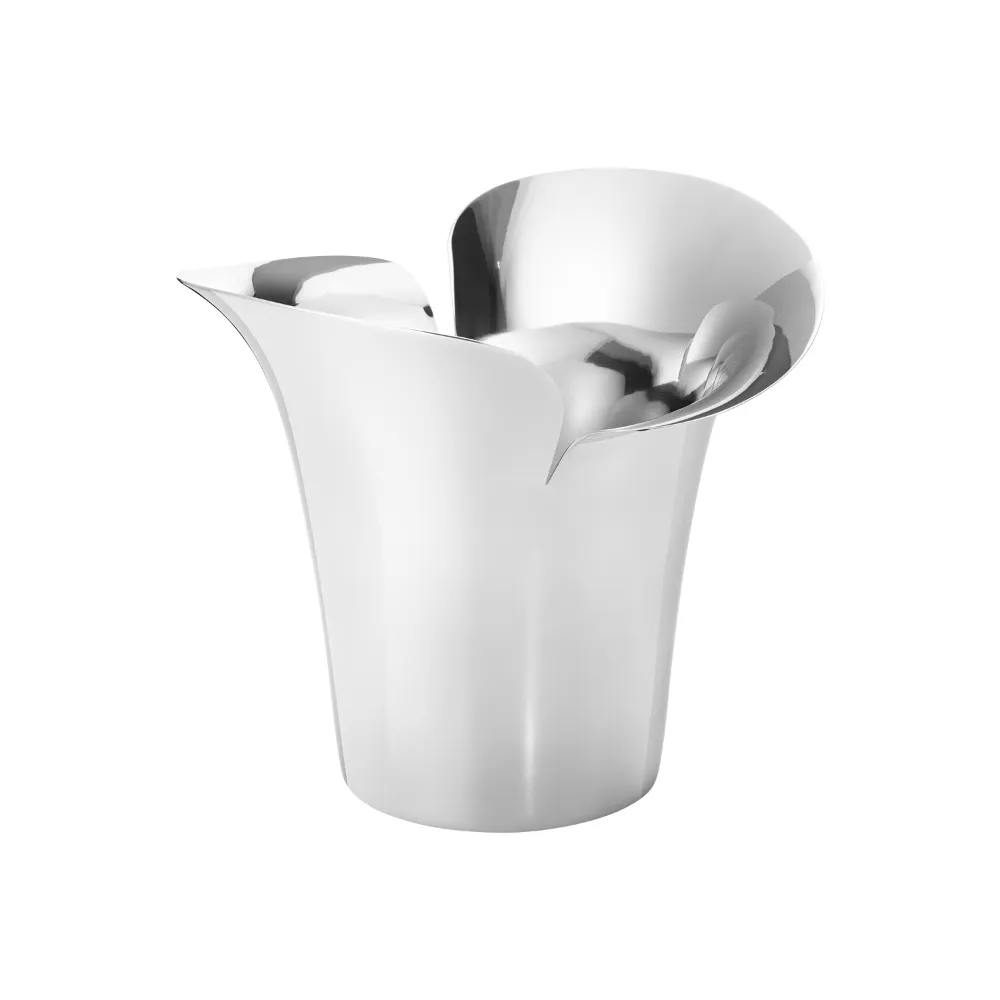 【Georg Jensen 官方旗艦店】BLOOM BOTANICA不鏽鋼花器(盆栽 花瓶 140mm)