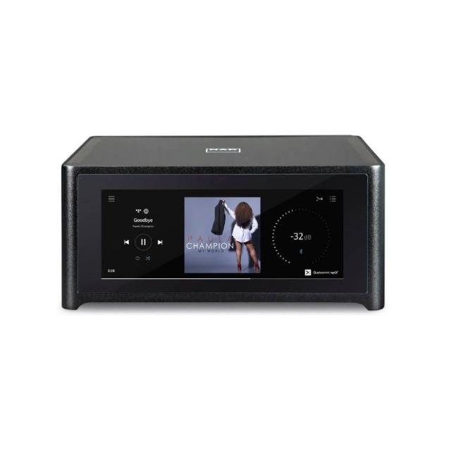 NAD M10 黑色立體聲音響系統,搭載 Bluetooth 藍芽功能,尺寸精巧僅 215W x 100H x 260D mm,重量 5 kg,支援國際電壓 100-120Vac / 220-240Vac,50/60Hz,配件請參考規格表,提供 1 年保固,完美適合現代居家娛樂,優質音質享受。 NAD M10