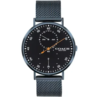 【COACH】獨立三針時尚米蘭帶腕錶-41mm(14602478)