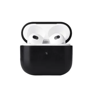【3D Air】AirPods 3代瘋馬紋皮革耳機保護套(兩色可選)