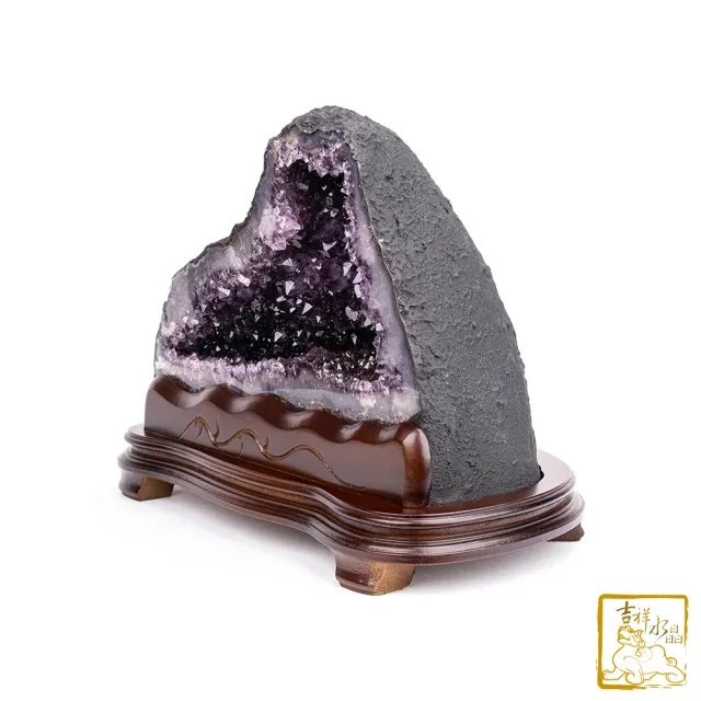 【吉祥水晶】巴西紫水晶洞 12.9kg(招貴人)