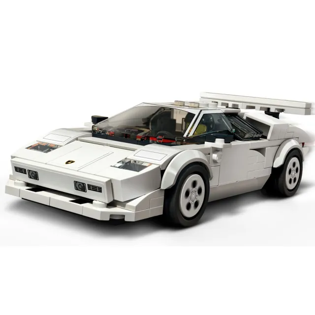 【LEGO 樂高】極速賽車系列 76908 Lamborghini Countach(藍寶堅尼  賽車)