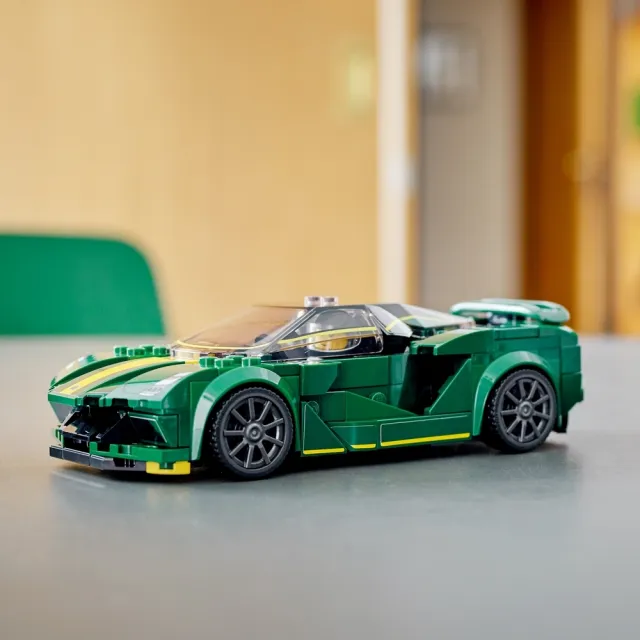 【LEGO 樂高】極速賽車系列 76907 Lotus Evija(蓮花汽車  賽車 禮物)