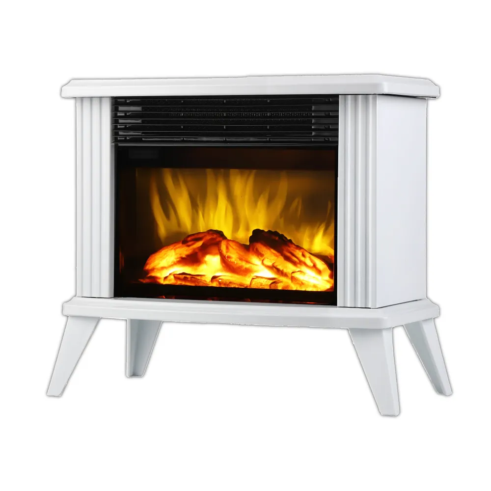 【SONGEN 松井】3D擬真火焰歐風電暖壁爐/暖氣機/電暖器(SG-K113FE 白色)