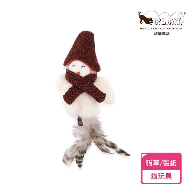【P.L.A.Y.】狂野貓咪 假期系列 活潑鳥 貓玩具 有機貓草 貓薄荷 發聲玩具
