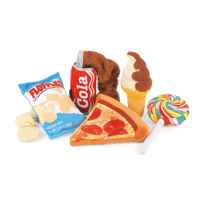 【P.L.A.Y.】零食特攻隊 漩渦口水霜淇淋 狗玩具 發聲 寵物玩具