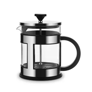 【ANTIAN】多功能法式濾壓壺 便攜式手沖咖啡壺 冷熱兩用 不鏽鋼沖茶器 泡茶壺