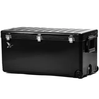 【SHINWA 伸和】日本製 HOLIDAY CBX-48L冰箱 #黑(#露營用品#戶外露營釣魚冰箱#保冷行動冰箱#烤肉冰桶)