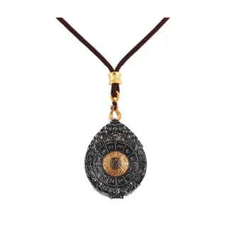 【雨揚】護佑轉運九宮八卦嘎嗚項鍊(避邪化煞/開運/淨化)