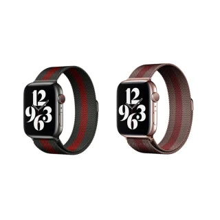 【吉米3C】Apple Watch S6/SE/5/4 42mm/44mm 米蘭式不鏽鋼錶帶(Apple Watch 通用 錶帶)