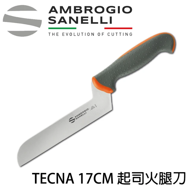 【SANELLI 山里尼】TECNA系列 起司火腿刀 17CM 雙色選擇(158年歷史100%義大利製 設計)