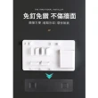 【MGSHOP】無痕貼壁掛牙刷置物架 電動牙刷架 刮鬍刀架(1入)