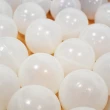 【ChingChing 親親】100%台灣製 100顆7cm無毒白透塑膠球 球屋球 球池球 塑膠球(BA-07CR/CCB-03)