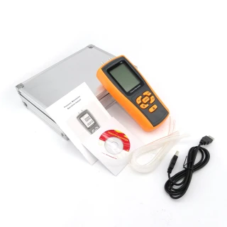 【錫特工業】數位微壓計 壓差檢測儀 水壓檢測儀 高精度氣壓計 差壓計 11種壓力單位(MET-PMI14+2 頭家工具)