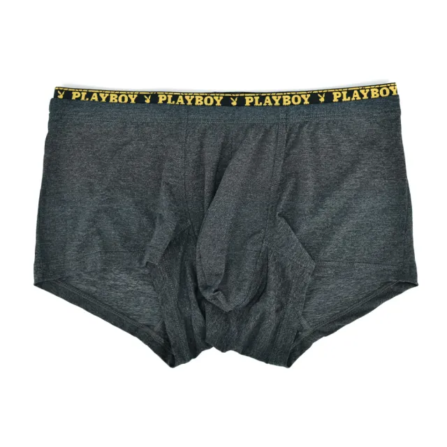 【PLAYBOY】親肌感個性魅力平口褲(親膚柔感-男內褲)