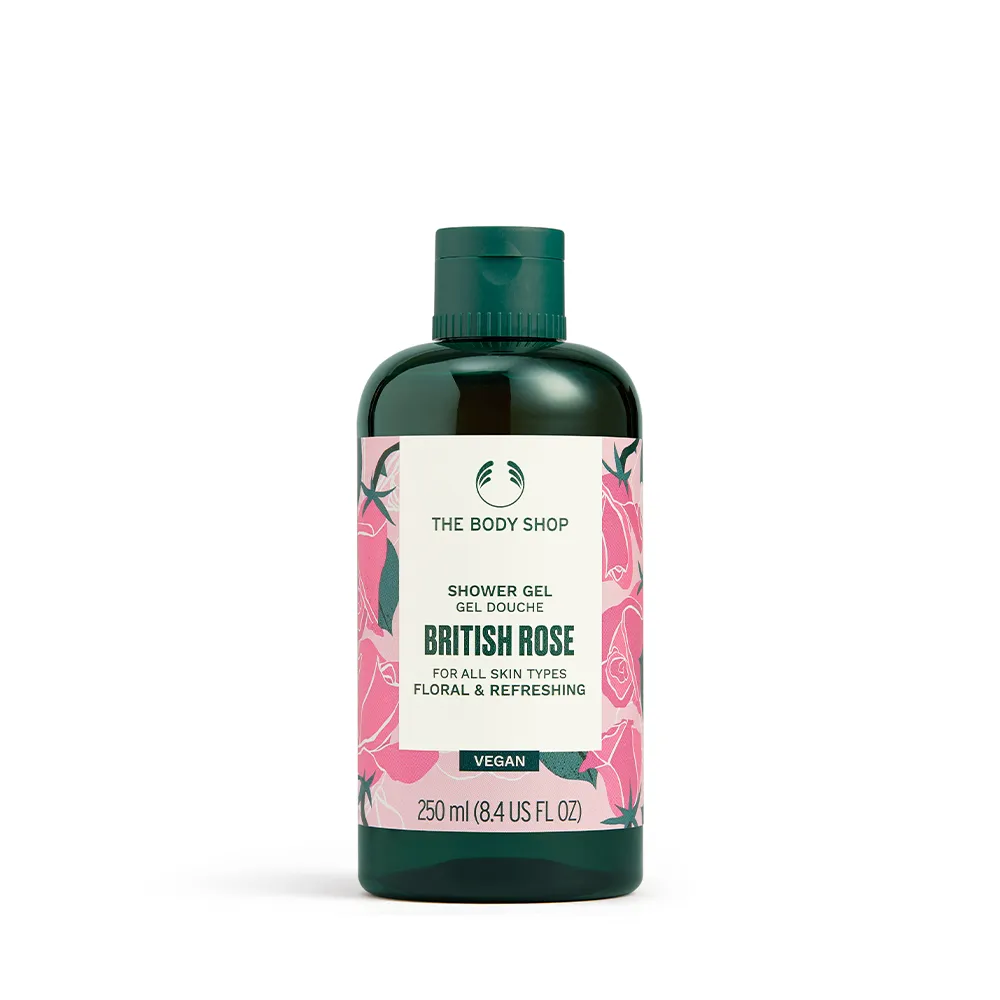 【THE BODY SHOP 美體小舖】英皇玫瑰嫩膚沐浴膠(250ML/沐浴乳)