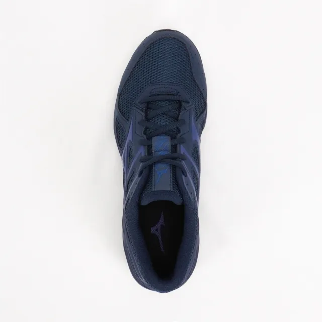 【MIZUNO 美津濃】Mizuno Maximizer 23 男 慢跑鞋 寬楦 運動 跑鞋 基本款 美津濃 深藍(K1GA210014)