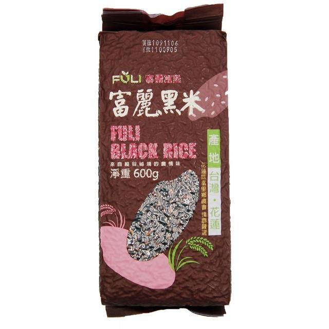【農會】富麗黑米600gX4包