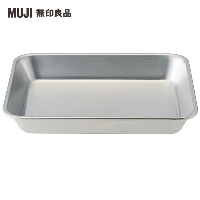 【MUJI 無印良品】不鏽鋼托盤/小