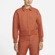 【NIKE 耐吉】外套 NSW Essentials Jkt 女款 運動休閒 梭織面料 保暖 夾克 穿搭 橘 黑(DD5121-825)
