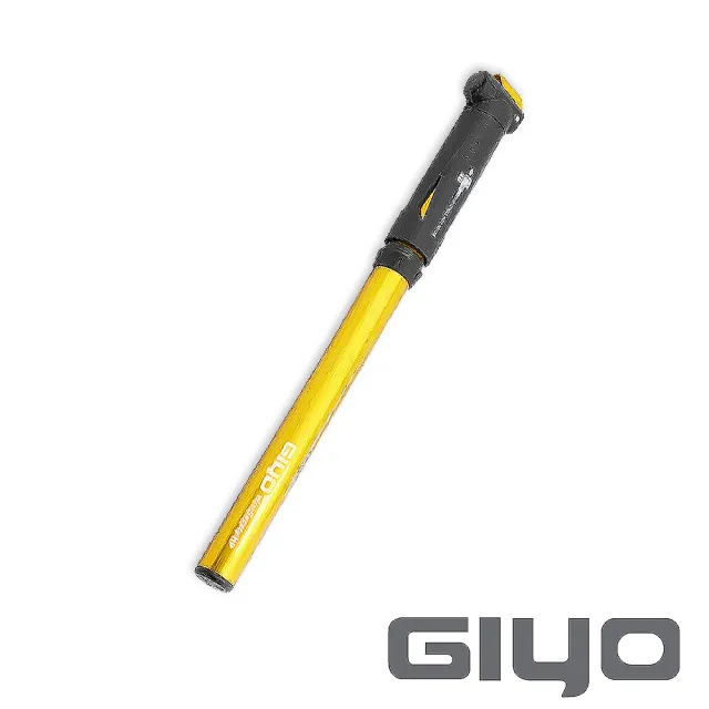 【GIYO】自行車攜帶型打氣筒 120PSI 美法兩用氣嘴(補胎/灌氣/單車/自行車)