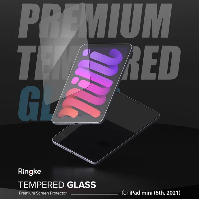 【Ringke】Apple iPad mini 6 2021 8.3吋 Tempered Glass 鋼化玻璃螢幕保護貼(Rearth 保護貼)